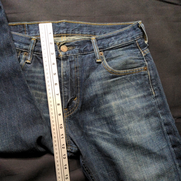 Levi's 569 Loose Straight Fit Men's Blue Jeans 30x32 - Picture 5 of 9